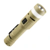 Nueva alarma de protección de cuerpo linterna de luz brillante luz de advertencia roja y azul con clip de pluma luz de trabajo colgante portátil ultra brillante disparo largo Item Picture